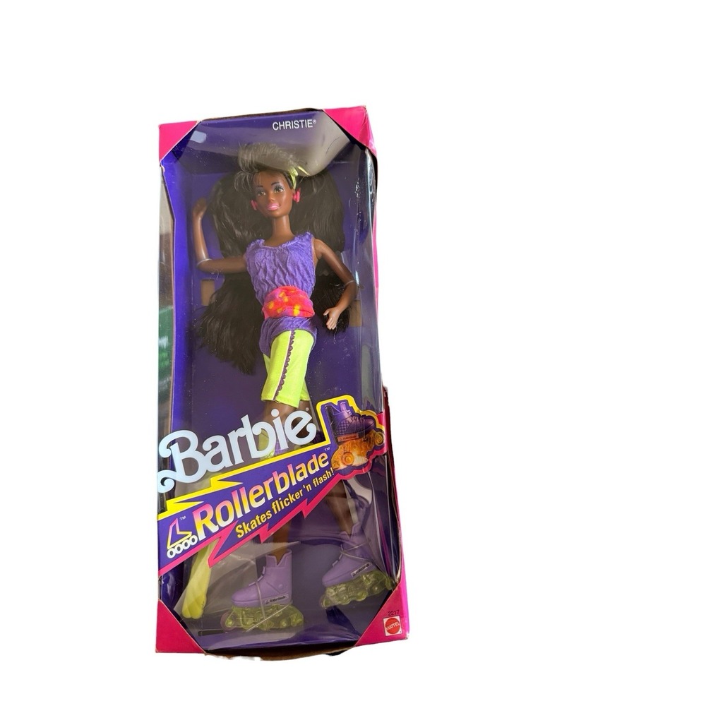 Rollerblade Christie Barbie Doll 1991 Mattel 2217 New In Box NIB Vintage